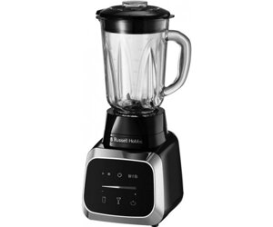 Russell Hobbs Блендер стаціонарний Sensigence , 1000Вт, чаша-1500мл, скло, сенс. управл., чорно-сірий