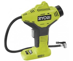 Ryobi Компресор акумуляторний ONE + R18PI-0, 10.3бар / 150PSI, 16л / хв, solo (без АКБ і ЗУ)