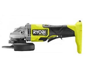 Ryobi Шліфмашина кутова RAG18X-0, акумуляторна ONE+ НР, безщіткова, 125мм, 18В (без АКБ та ЗУ)