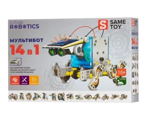 Same Toy Робот-конструктор - Мультібот 14 в 1 на сонячній батареї