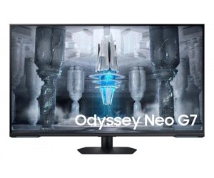 Samsung монітор 43 samsung odyssey NEO G7 SMART HDMI, DP, USB, VA, 3840x2160, 144hz, 1ms