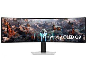 Samsung монітор 48.7odyssey OLED G9 G93SC HDMI, DP, USB, MM, OLED, 5120x1440, 32:9, 240hz, 0.3ms, curved