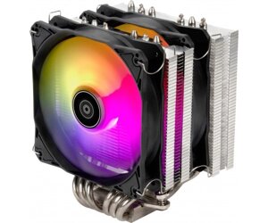 Silverstone процесорний кулер hydrogon D120-ARGB-V2, LGA 1700, 2066, 2011, 1200, 115X, AM5, AM4, TDP180W