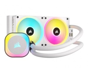 Система водяного охолодження Corsair iCUE Link H100i RGB Liquid CPU Cooler White (CW-9061005-WW)