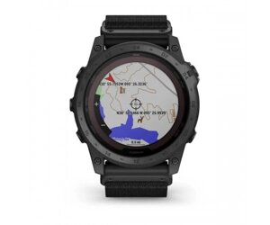 Смарт-годинник Garmin Tactix 7 Pro Ballistics Edition корпус чорний з нейлоновим чорним ремінцем