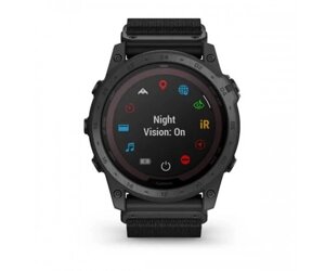 Смарт-годинник Garmin Tactix 7 Pro Edition чорний з нейлоновим ремінцем