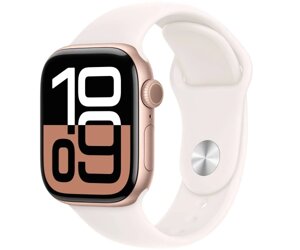 Смарт годинник Apple Watch S10 GPS 42mm Rose Gold Alum Light Blush Sp/b - S/M (7030723)