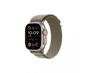 Смарт-годинник Apple Watch Ultra 2 GPS + Cellular 49мм Titanium Case with Olive Alpine Loop - Small (MREX3/MRFH3)