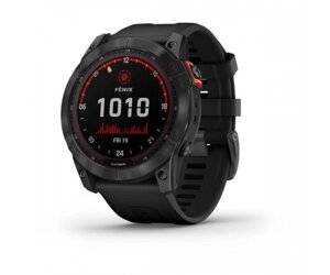 Смарт-годинник Garmin Fenix 7X Solar Slate Gray with Black Band (010-02541-00/01)