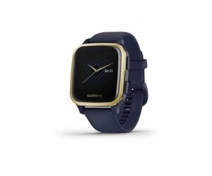 Смарт-годинник Garmin Venu Sq Music Edition Navy/Gold (010-02426-12/02)