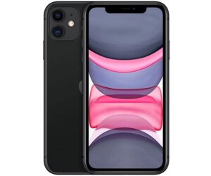 Смартфон Apple iPhone 11 128GB Black (no adapter) (6631212)