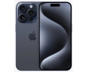 Смартфон Apple iPhone 15 Pro 128GB Blue Titanium (MTV03)