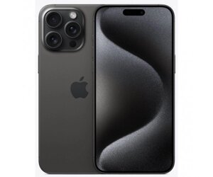 Смартфон Apple iPhone 15 Pro Max 256GB Black Titanium (MU773)