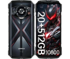 Смартфон doogee S118 8/512GB red