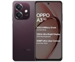 Смартфон Oppo A3x 4/128GB Nebula Red