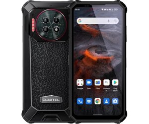 Смартфон oukitel WP19pro 6.78” FHD+8GB/256GB/ helio G99 / 22000mah / 64+20мп / IP69K/ NFC / black