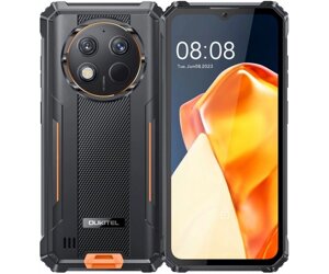 Смартфон oukitel WP28S 6.5HD+4GB+128GB/ T606 /10600mah /13+5мп/ IP69K /NFC orange