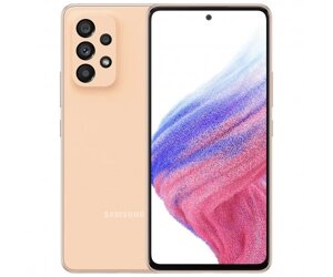 Смартфон samsung galaxy A53 5G 6/128GB peach (SM-A536ezodsek)