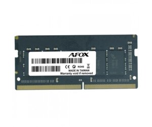 Sodimm 8gb DDR4 3200 mhz afox, retail