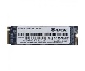 SSD 1tb afox ME300 M. 2 2280 pcie nvme gen 3x4 3D TLC NAND, retail