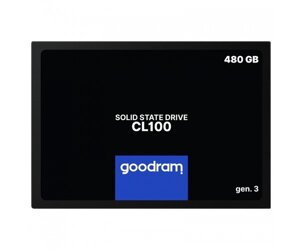 SSD 480gb goodram CL100 SATA III 2.5 TLC, retail