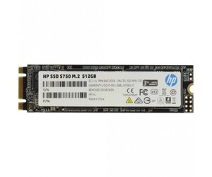 SSD 512gb HP S750 M. 2 2280 SATA III 3D NAND TLC, retail