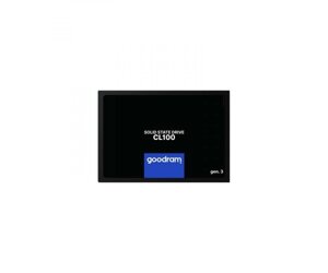 SSD накопичувач goodram CL100 GEN. 3 480 GB (SSDPR-CL100-480-G3)