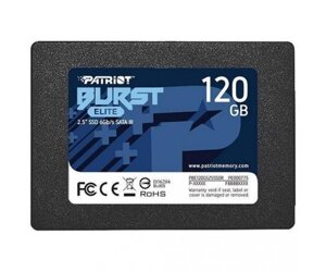 SSD накопичувач patriot burst elite 120 GB (PBE120GS25SSDR)