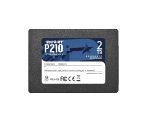 SSD накопичувач patriot P210 2 TB (P210S2tb25)