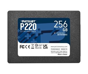 SSD накопичувач patriot P220 256 GB (P220S256G25)