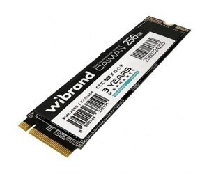 SSD накопичувач wibrand caiman 256GB M. 2 nvme (WIM. 2SSD/CA256GB)