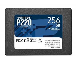 SSD patriot P220 256GB 2.5 7mm sataiii