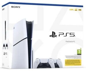 Стаціонарна ігрова приставка Sony PlayStation 5 Slim 1TB + DualSense Wireless Controller (1000042051)