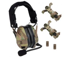 Тактичні навушники WOO Sports HD-16 Multicam