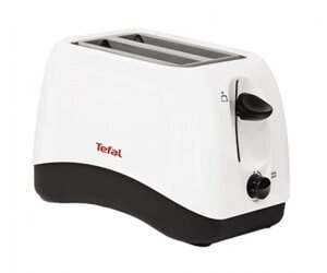 Tefal Тостер Delfini2, 850Вт, пластик, білий+чорний