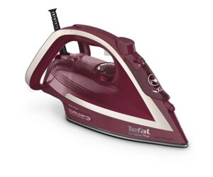 Tefal Праска Ultragliss Plus, 2800Вт, 270мл, паровий удар -260гр, постійна пара - 50гр, керам. підошва, бордовий