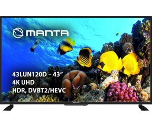 Телевiзор Manta 43LUN120D