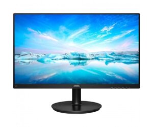 TFT 21.5 philips 221V8a, VA, VGA, HDMI, колонки, чорний