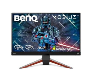 TFT 27 benq EX2710Q, QHD, IPS, 1ms, 144 гц, HDMI x2, DP, HAS, колонки 2.5, сірий металік