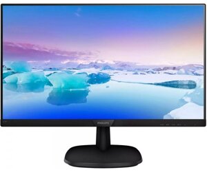 TFT 27 philips 273V7qjab, IPS, VGA, HDMI, DP, колонки, чорний