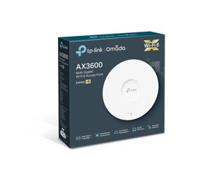 Точка доступу TP-link EAP660 HD AX3600 1x2.5GE LAN poe MU-MIMO стельова