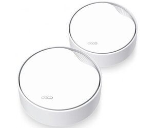 TP-link маршрутизатор DECO X50 poe 2PK AX3000 1xge LAN/WAN 1x2,5GE LAN/WAN MU-MIMO OFDMA MESH