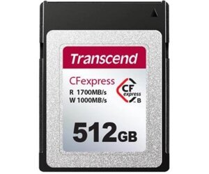 Transcend CFExpress 820[Карта пам'яті CFexpress 512GB Type B R1700/W1100MB/s]