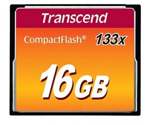 Transcend Карта пам'яті CF 16GB 133X