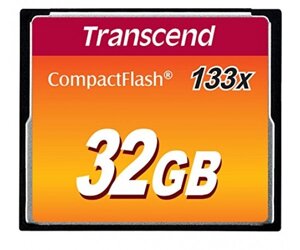 Transcend Карта пам'яті CF 32GB 133X