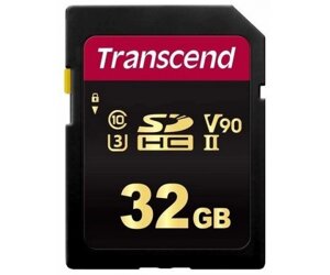 Transcend SDXC/SDHC 700S[карта пам'яті SD 32GB C10 UHS-II U3 R285/W220MB/s 4K]