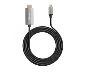 Trust calyx USB-C to HDMI 1.8м BLACK