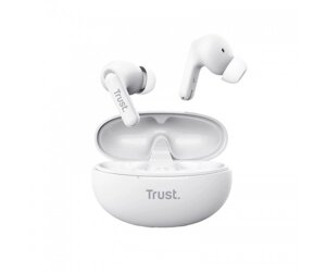 Trust Навушники TWS Yavi Earbuds BT 5.3, ENC, SBC, Mic, Білий