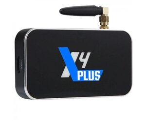 TV Медіаплеєр Ugoos X4 PLUS 4/64Gb/Amlogic S905X4/Android 11/WiFi/BT/Miracast/AV/IR RC/змінна антена