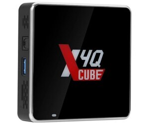 TV медіаплеєр ugoos X4q CUBE 2/16gb/amlogic S905X4/android 11/wifi 2.4G+5G/BT 5.1/miracast/BT gyrorc